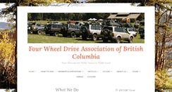 Desktop Screenshot of 4wdabc.ca